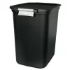 Hinged Lid 7.7-Gallon Trash Can
