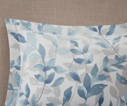 Leisha Blue Reversible Comforter Set -Deco Haven Shop 810523128 810523131 810523129 810523130 10