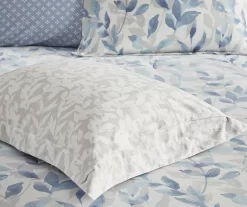 Leisha Blue Reversible Comforter Set -Deco Haven Shop 810523128 810523131 810523129 810523130 13