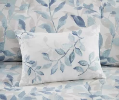 Leisha Blue Twin 6-Piece Reversible Comforter Set -Deco Haven Shop 810523128 810523131 810523129 810523130 15 1