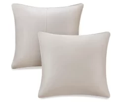 Casey Neutral Embroidered Queen 8-Piece Comforter Set -Deco Haven Shop 810523145 810523146 9