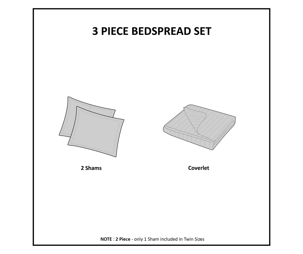 Vancouver Mocha Queen 3-Piece Bedspread Set 12 Vancouver Mocha Queen 3-Piece Bedspread Set - Image 12