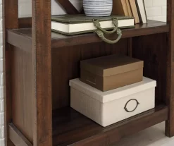 Baldridge 4-Shelf Bookcase -Deco Haven Shop 810523819 3