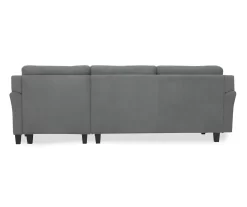 Hayward Gray Curved Arm Sectional -Deco Haven Shop 810524580 3