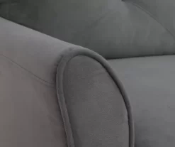 Hayward Gray Curved Arm Sectional -Deco Haven Shop 810524580 6