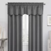 Eclipse Charcoal Canova Room Darkening Thermal Valance