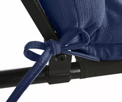 Navy Blue Outdoor Chaise Cushion -Deco Haven Shop 810525543 5
