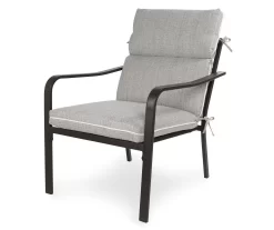 Linen-Gray High Back Outdoor Chair Cushion -Deco Haven Shop 810525558 3