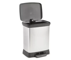 Curver Deco 30-Liter Step-On Wastebasket -Deco Haven Shop 810525610 2
