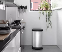 Curver Deco 30-Liter Step-On Wastebasket -Deco Haven Shop 810525610 21