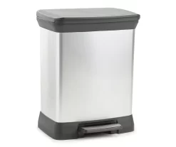 Curver Deco 30-Liter Step-On Wastebasket