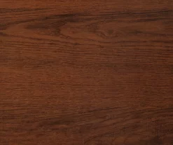 60" Cherry Woodgrain & Black Floating Desk -Deco Haven Shop 810527325 4