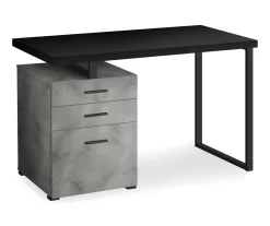 Monarch 48" Floating Computer Desk -Deco Haven Shop 810527339 2