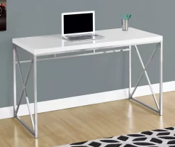 Monarch Metal Computer Desk -Deco Haven Shop 810527355 1