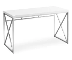 Monarch Metal Computer Desk -Deco Haven Shop 810527355 2