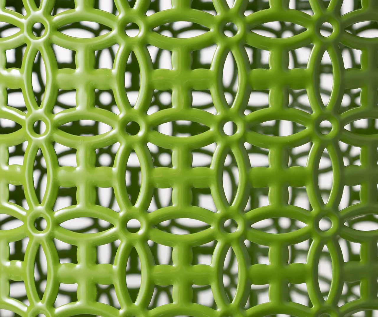 Green 2-Piece Metal Drum Garden Table Set 5 Green 2-Piece Metal Drum Garden Table Set - Image 5