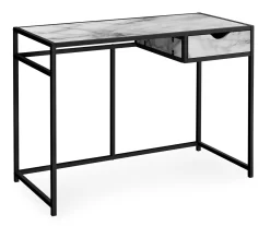 42" Single Drawer Computer Desk -Deco Haven Shop 810533362 2