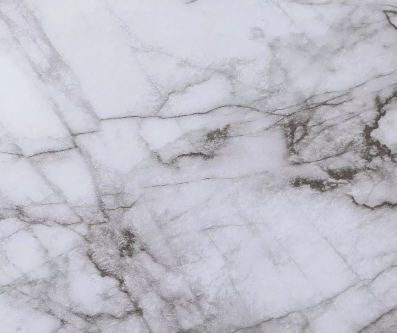 White Marble Look Computer Desk 3 White Marble Look Computer Desk - Image 3