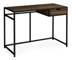 42" Single Drawer Computer Desk -Deco Haven Shop 810533365 2