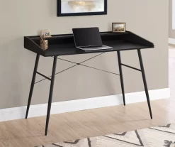 2-Cubby Computer Desk With Hutch -Deco Haven Shop 810533452 1