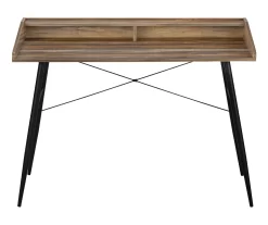 2-Cubby Computer Desk With Hutch -Deco Haven Shop 810533453 4