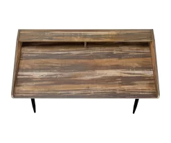 2-Cubby Computer Desk With Hutch -Deco Haven Shop 810533453 5