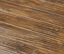 Rustic Pine & Dixie Almond Upholstered Dining Chairs, 2-Pack -Deco Haven Shop 810535744 3