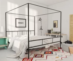 Novogratz Marion Canopy Bed -Deco Haven Shop 810538415 1