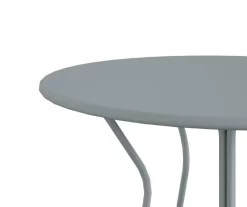 Heidi Light Gray 3-Piece Bistro Patio Furniture Set -Deco Haven Shop 810541505 5