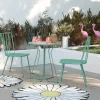 Heidi Turquoise 3-Piece Bistro Patio Furniture Set
