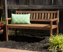 Flint Acorn Wood Patio Bench -Deco Haven Shop 810541695 1