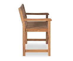 Flint Acorn Wood Patio Bench -Deco Haven Shop 810541695 4