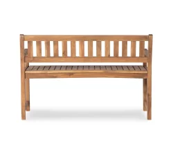Flint Acorn Wood Patio Bench -Deco Haven Shop 810541695 6