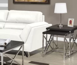 Monarch 2-Piece Nesting Accent Table Set 23 Monarch 2-Piece Nesting Accent Table Set -Deco Haven Shop 810542484 1