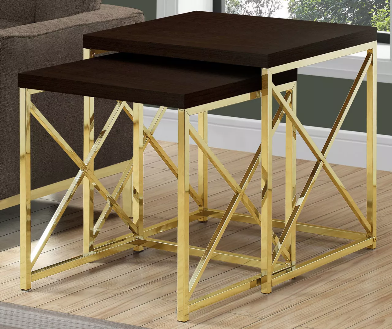 Monarch 2-Piece Nesting Accent Table Set 3 Monarch 2-Piece Nesting Accent Table Set - Image 3