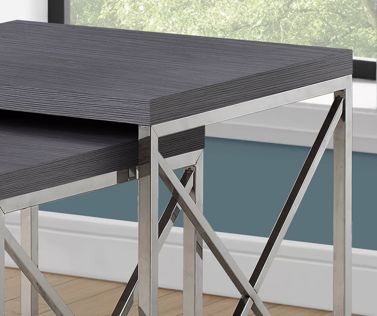 Monarch 2-Piece Nesting Accent Table Set 7 Monarch 2-Piece Nesting Accent Table Set - Image 7