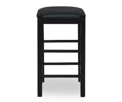 Bay Faux Leather & Wood Counter Stools, 2-Pack -Deco Haven Shop 810543042 5