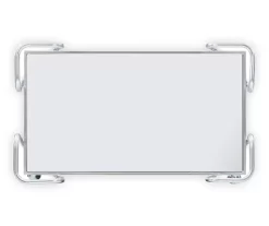 Hampton Silver 2-Shelf Rolling Steel Bar Cart -Deco Haven Shop 810543098 5