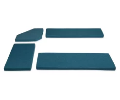 Morgan Vintage Blue 4-Piece Polyester Nook Cushion Set -Deco Haven Shop 810543123 4