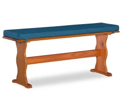 Morgan Vintage Blue 4-Piece Polyester Nook Cushion Set -Deco Haven Shop 810543123 5