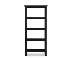 Richland Black 4-Shelf Bookcase -Deco Haven Shop 810543156 3