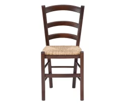 Bordeaux Walnut Handwoven Ladder Back Side Chairs, 2-Pack -Deco Haven Shop 810543200 A0 3