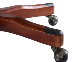 Austin Brown Linen Cow Print Office Chair -Deco Haven Shop 810543224 A8 6