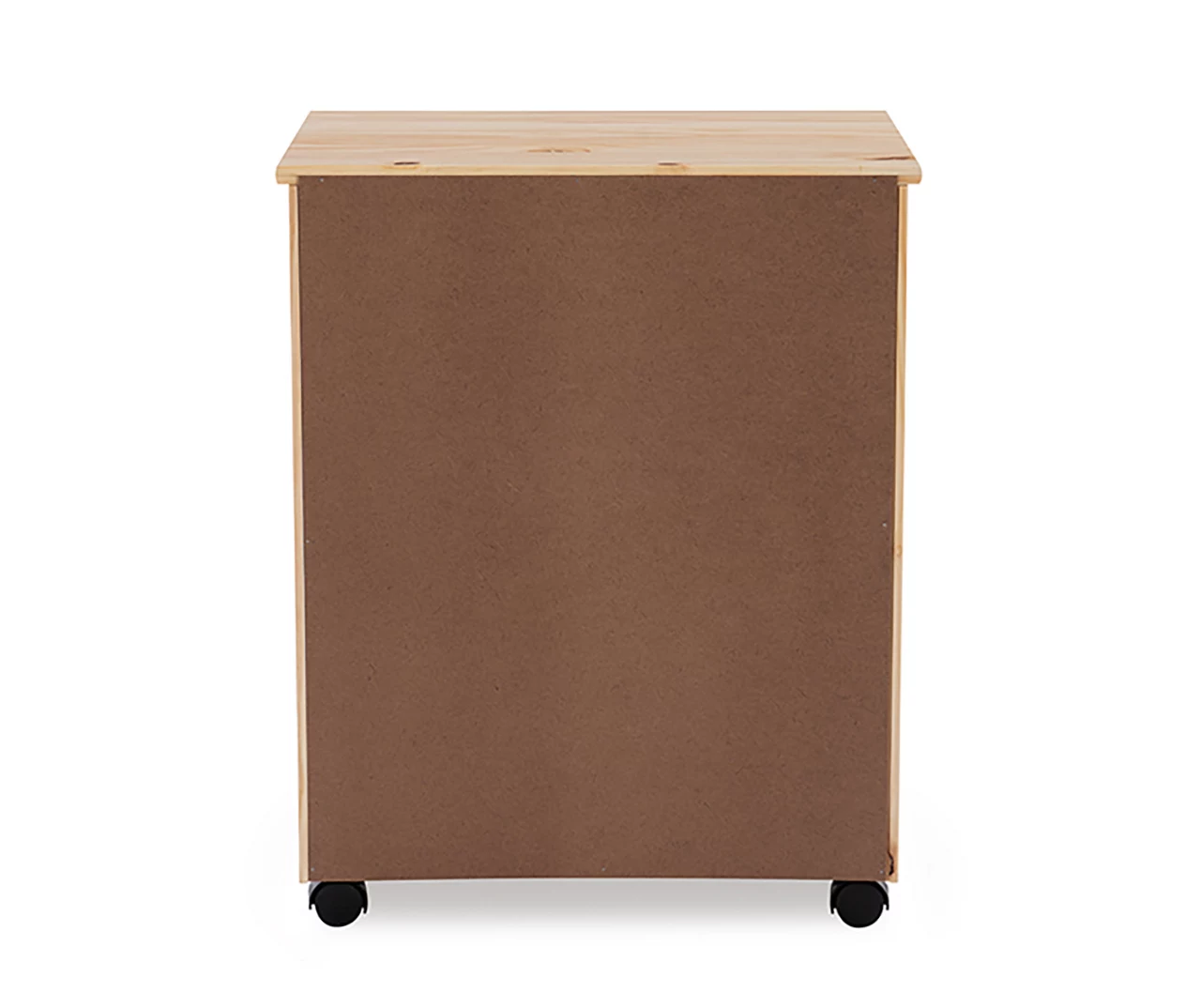 Craft Mate Wide Natural 6-Drawer Rolling Storage Cart 5 Craft Mate Wide Natural 6-Drawer Rolling Storage Cart - Image 5