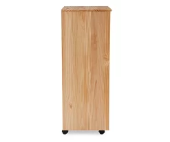 Craft Mate Natural Wood 8-Drawer Rolling Storage Cart 9 Craft Mate Natural Wood 8-Drawer Rolling Storage Cart -Deco Haven Shop 810543300 5