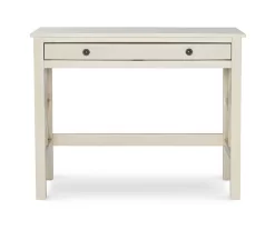 Brynn Antique White Geometric Writing Desk -Deco Haven Shop 810543367 3