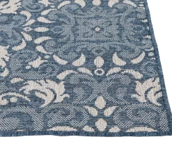 Broyhill Sandpointe Damask Outdoor Area Rug -Deco Haven Shop 810546507 810546506 810546505 810546504 810546503 2 1