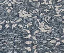 Broyhill Sandpointe Cobalt & Ecru Damask Outdoor Area Rug -Deco Haven Shop 810546507 810546506 810546505 810546504 810546503 4