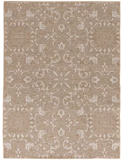 Broyhill Sandpointe Damask Outdoor Area Rug -Deco Haven Shop 810546509 810546512