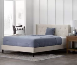 Brookside Isabelle Upholstered Wingback Bed -Deco Haven Shop 810547603 810547607 810547628 810547611 5